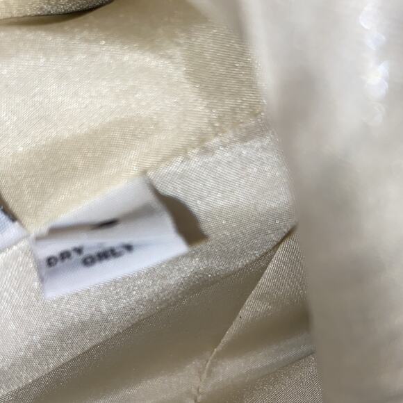 Roland Nivelais Bergdorf Goodman Gold Long Dress high couture Maxi - Picture 8 of 16